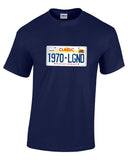 Legend Number Plate 1970