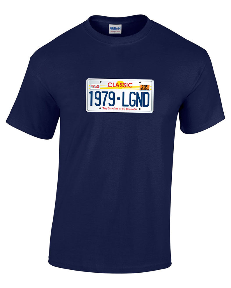 Legend Number Plate 1979