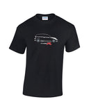 Honda Civic Type R print T Shirt in two colours and a range of sizes at great prices. Type R enthusiast shirt.