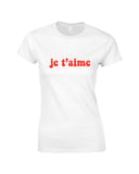 je t'aime