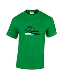 Retro 80's car t-shirt featuring the MG Metro, a supermini car developed by the Austin Rover group. This t-shirt will be printed using top quality vinyl on a heavyweight t-shirt and is available in 5 colours. Mens MG Metro Turbo T Shirt. The Austin Rover