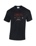 AEC Routemaster classic double decker London Bus t shirt