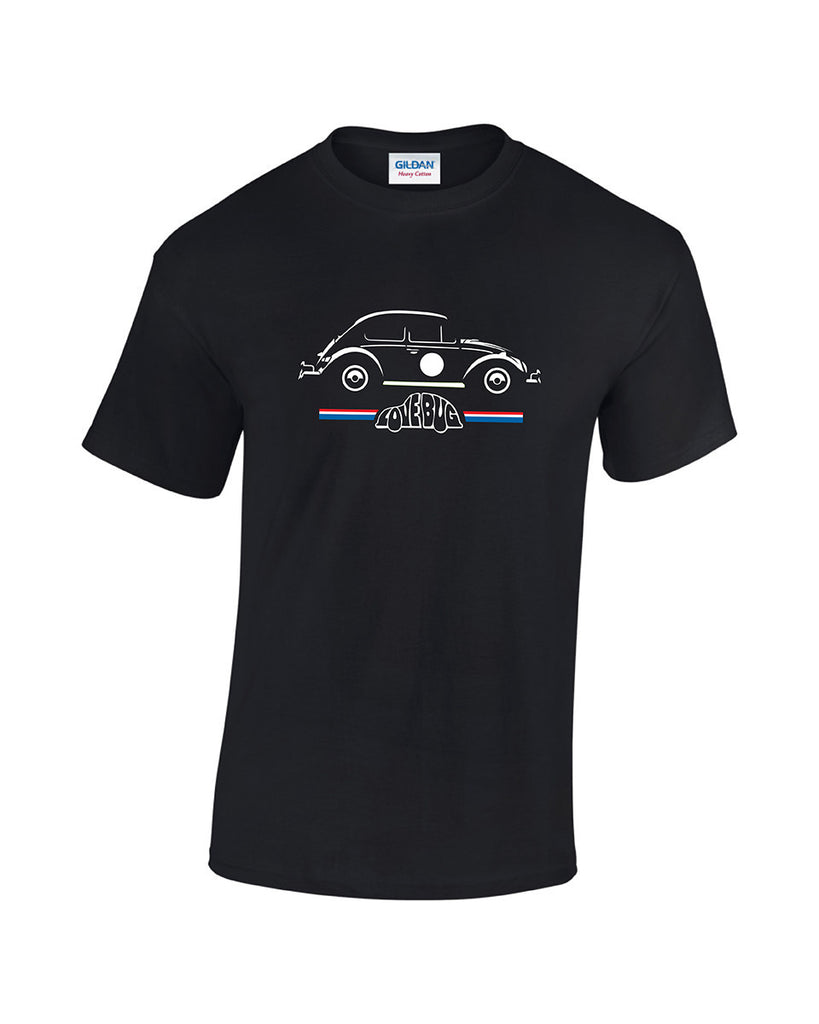 Retro printed t-shirt featuring the VW Bettle