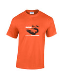 The DeLorean DMC 12 Retro Car T-Shirt a must have for all film and classic car lovers and available in 5 colours.