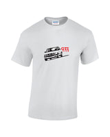 VW Golf Gti 16V Retro Car T-Shirt available in 5 colours