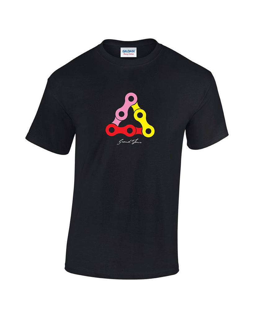 Cycling Grand Tour Graphic Print T Shirt