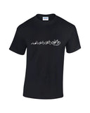 Black evolution Cycling T Shirt