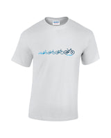 Grey evolution Cycling T Shirt