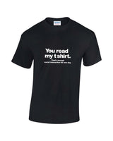 Read My T-Shirt