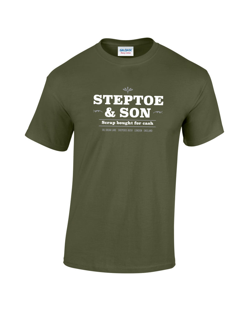 Steptoe And Son Albert T-Shirt – Birthday Gift – 100% Cotton, Grey, Short Sleeve – Gildan - View #4